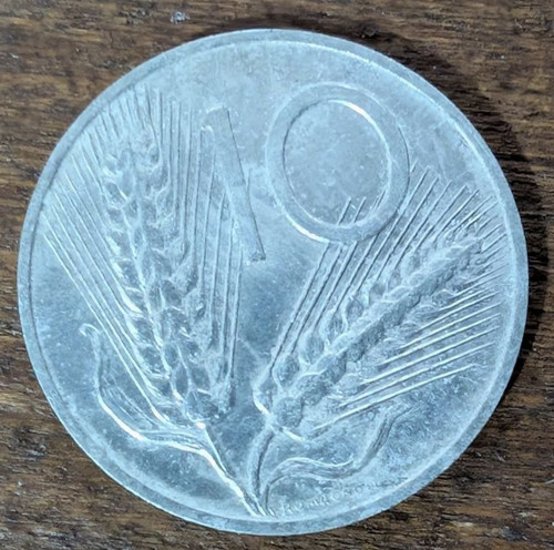 Repubblica italiana 10 lire - italiana,