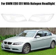 VETRO FARO (PARALUME) SINISTRA + DESTRA PER BMW 3 E90 E91 05-12 HALOGEN FARO