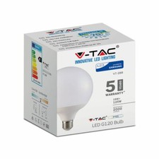 LAMPADA  GLOBO A PALLA  BULB E 27 G120 18W LED CHIP SAMSUNG