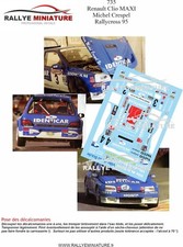 DECALS 1/43 REF 0735 RENAULT