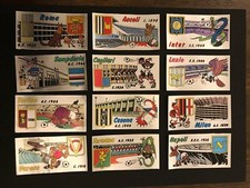 Panini calciatori 1974 / 75 1975 scudetto nuovi da bustina inter milan napoli ec