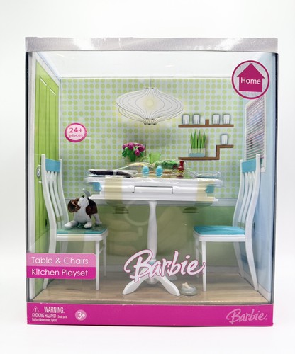 Barbie set tavolo sedie - e,
