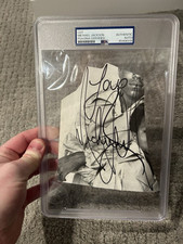 Michael Jackson Firmato Taglio PSA Certificato Autografo Scritto Amore Raro Auto