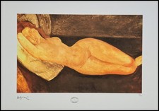 Amedeo Modigliani Lying Nudo
