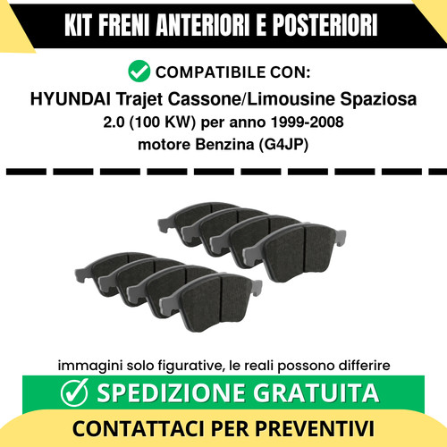 Pastiglie freno ant post - ant,