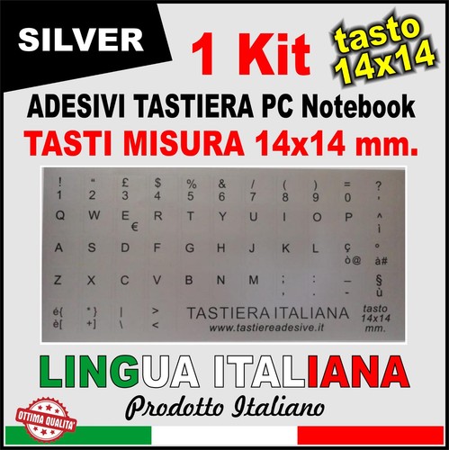 Adesivi tastiera italiana pc - tastiera,