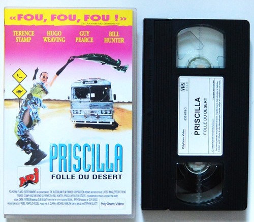 Cassette vidéo vhs priscilla - vhs, "priscilla