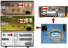 W2ENY OPC-118 13 per Icom 7000