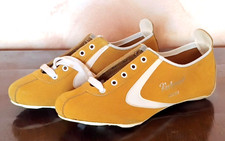 VALSPORT scarpe mod start vintage anni 70, camoscio e pelle, con scatola, made italia