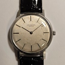 Orologio Universal Geneve 28236/1 Ultrapiatto Vintage Manuale Cal 2-42 Funziona