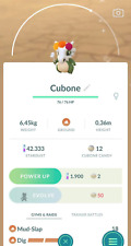 Cubone Lucido con Corona Cempasúchil - MlNl P T C - Leggi Descrizione