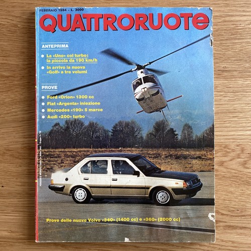 Quattroruote 340 febbraio - quattroruote,