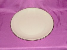 PIATTO PORTATA ROTONDO CERAMICA BORDO ORO BAVARIA CASA CUCINA SALA SERVIZIO 