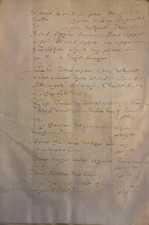 foglio di pergamena