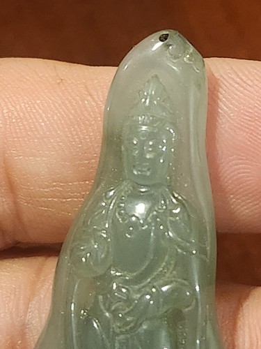 Ciondolo buddha giada giadeite - buddha,