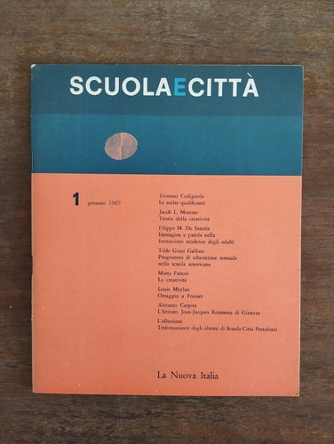 1967 scuola città - scuola, e