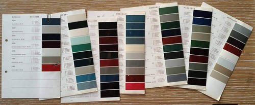 Campionario mazzetta colori