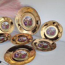 Servizio Oro Zecchino Bavaria Angelika Kauffman Antico Anni 40/50