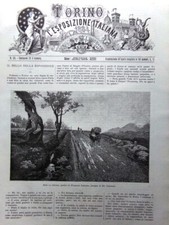 Stampa del 1884 Dopo la