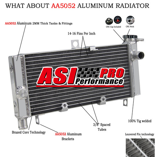 Aluminium radiateur pour honda - radiateur,
