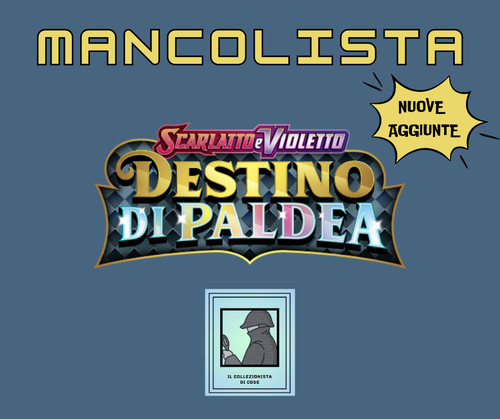 Mancolista pokemon destino - destino, di