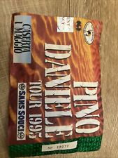 Biglietti Concerto Da Collezione Pino Daniele Tour 1995 Caserta
