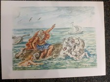 DE CHIRICO   LITHOGRAPHY  WITH