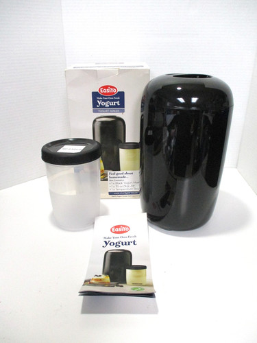 Easiyo yogurtiera nera - easiyo, con