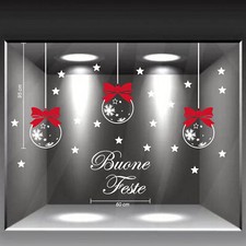 adesivi natalizi allestimento