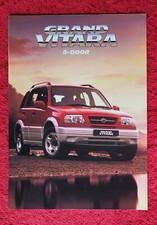 SUZUKI Grand Vitara 5 porte 1999-2000 Brochure vendita Regno Unito 2.5 V6 2.0 TD ottime condizioni