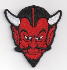 PATCH RICAMO TOPPA DIAVOLO DEVIL MILAN INFERNO APPLIQUE DA CUCIRE O STIRARE