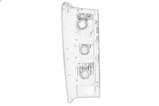 Fanale posteriore OE ISUZU