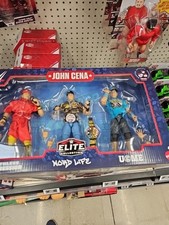 WWE Elite John Cena 3 Pack Wrestling Action Figure Set da Collezione NUOVO in Mano