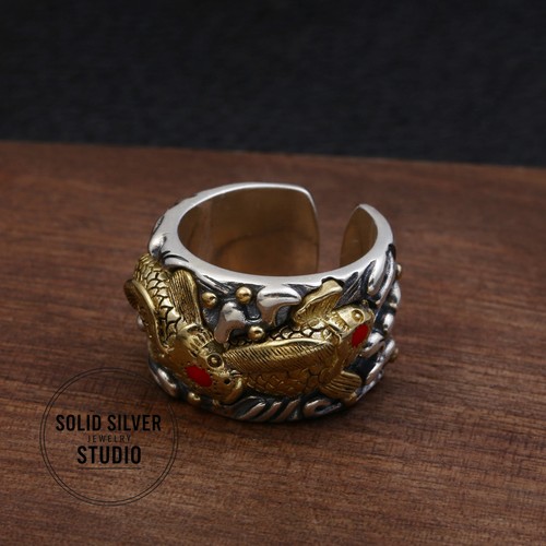Anello uomo argento - anello,