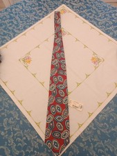 CHRISTIAN DIOR SILK TIE SETA CRAVATTA MADE IN ITALY Come Nuova Vintage . Er4