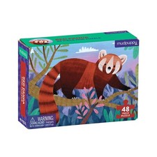 Mini puzzle Panda rosso 48