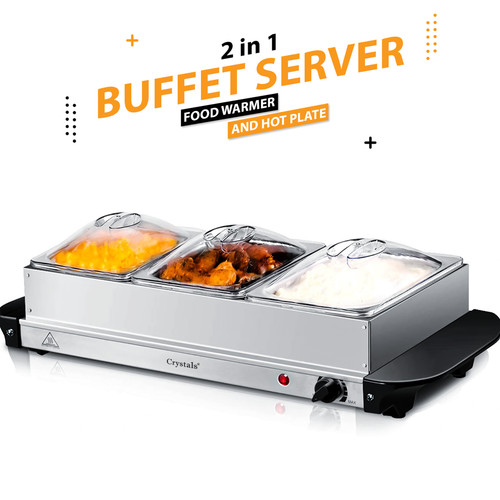 Scaldavivande padelle buffet - scaldavivande, 3