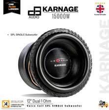 Audio karnage12 15000w - db, 12"