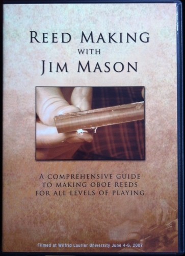 Reed making with jim mason - reed,
