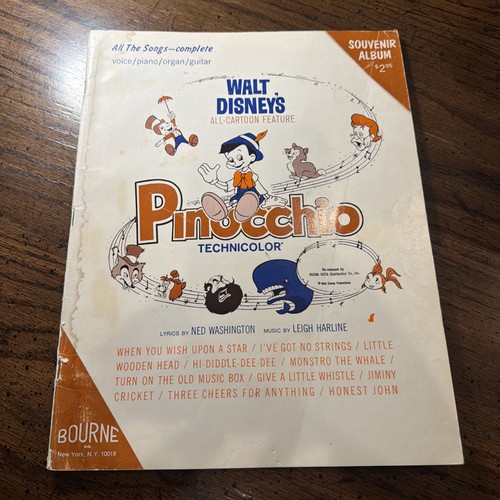 Vtg pinocchio children - pinocchio, children's