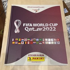 ALBUM VUOTO CARTONATO FIGURINE PANINI MONDIALI QATAR 2022 Raro Esaurito