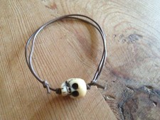 Nuovo - BRACCIALE Teschio In