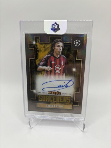 Topps merlin andrea pirlo auto - andrea,