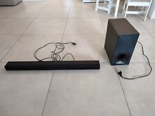 SONY SOUNDBAR  SA-CT180 Sistema Home Theatre SubWoofer Wirless Bluetooth, nera