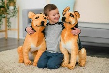 CUCCIOLO DI PELUCHE PASTORE