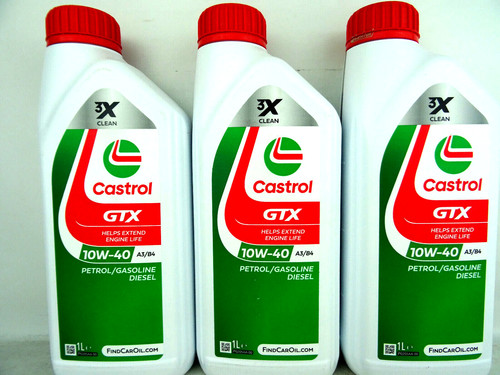 Olio motore castrol - castrol, gtx