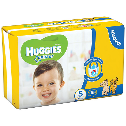 Huggies unistar taglia - unistar, n.5