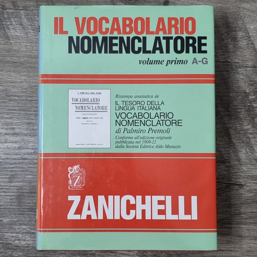 Vocabolario nomenclatore - il,