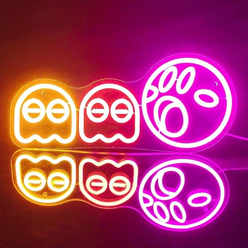 Insegna neon per giochi - al,