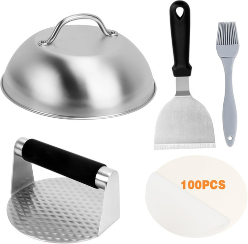 Hamburger pro kit con - pro, pressa